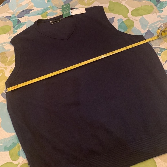 Sweater vest - Navy - Picture 2 of 9